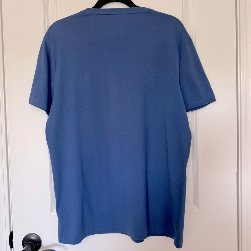 NWOT Polo by Ralph Lauren Men's Slim Fit Blue Large Tee - Picture 3 of 6